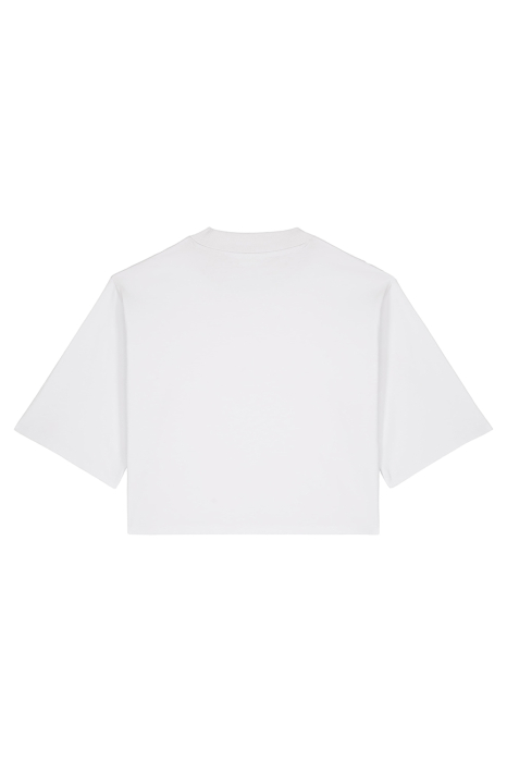 The women's cropped t-shirt in recycled cotton [2]