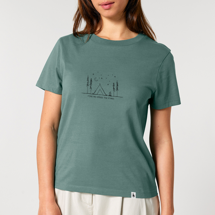Tricou dama, Find me under the stars [2]