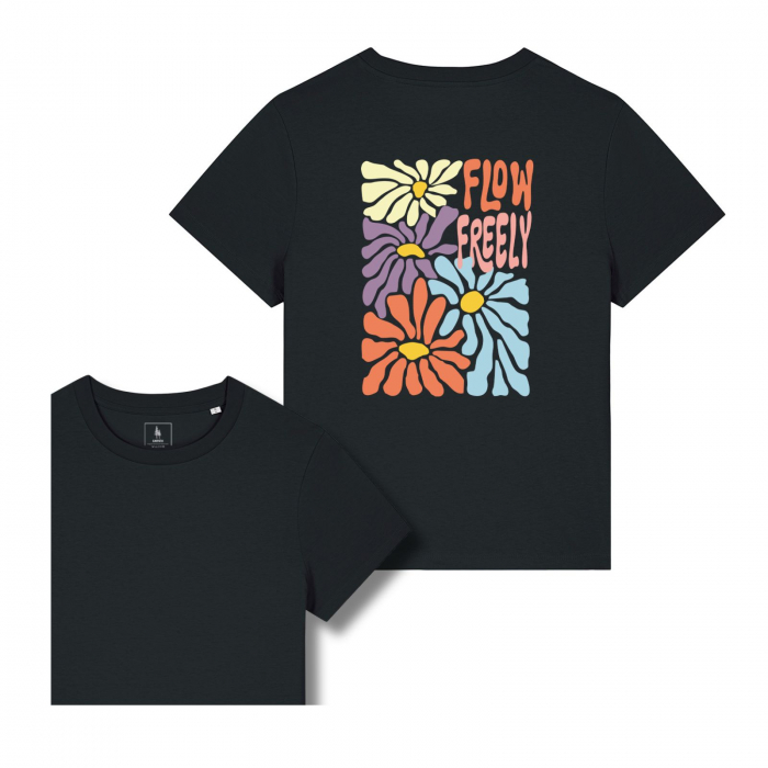 Women's T-shirt, Flow freely [1]
