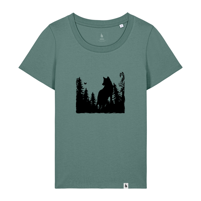 Tricou dama, mid-light, Wolfy, croială slim [1]