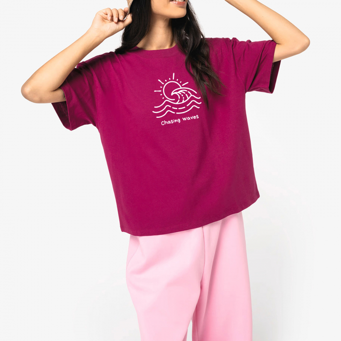 LADIES’ OVERSIZE T-SHIRT, Chasing Waves [2]