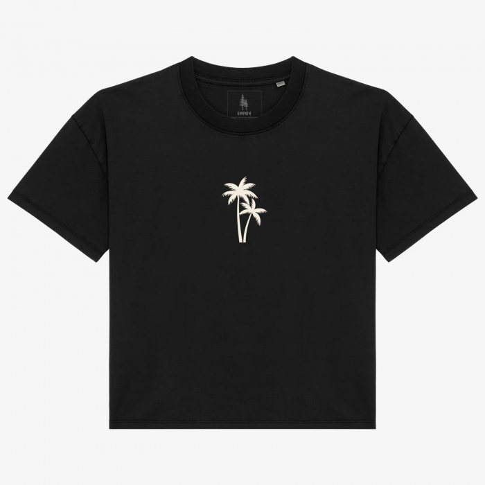LADIES’ OVERSIZE WASHED EFFECT T-SHIRT [1]