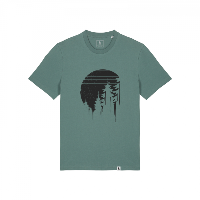 Tricou unisex Night Forest