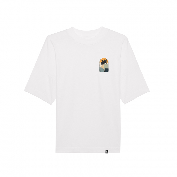 Tricou oversized unisex, Beach Vibes [3]