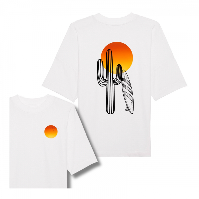 Tricou oversized unisex, Cactus [1]