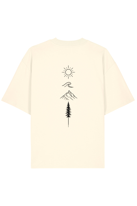 Unisex Oversized T-shirt, Elements [2]