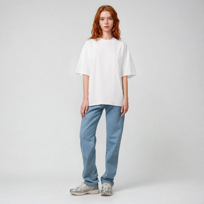 Empath Unisex Oversized Plain T-Shirt [3]