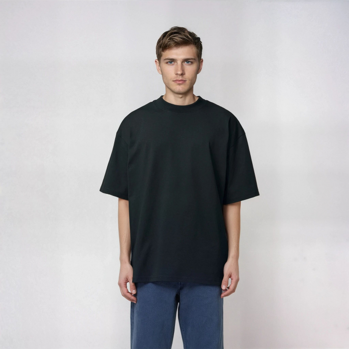 Tricou oversized unisex Empath, model simplu [2]