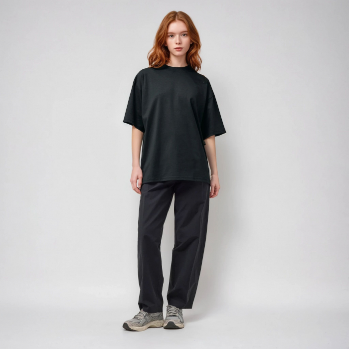 Tricou oversized unisex Empath, model simplu [3]