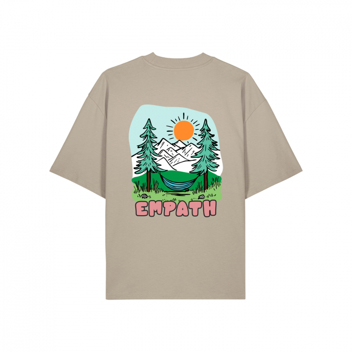 Tricou oversized unisex, Pine relax [2]