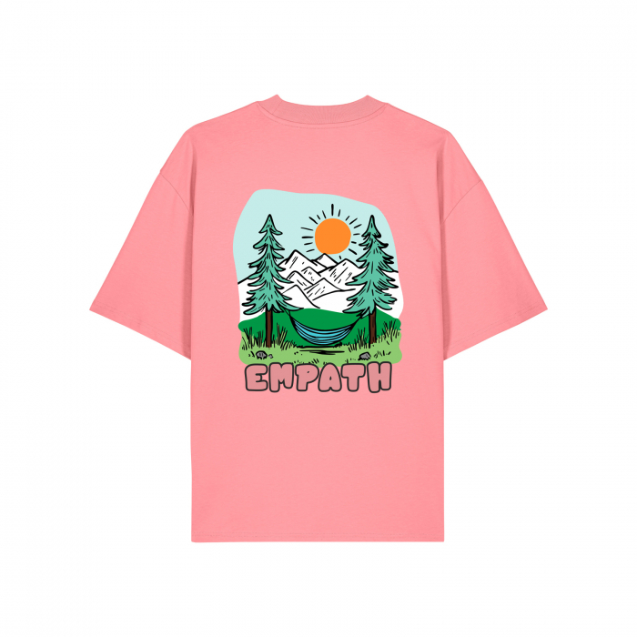 Tricou oversized unisex, Pine relax [2]
