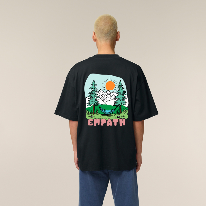Unisex Oversized T-shirt, Pine relax [5]