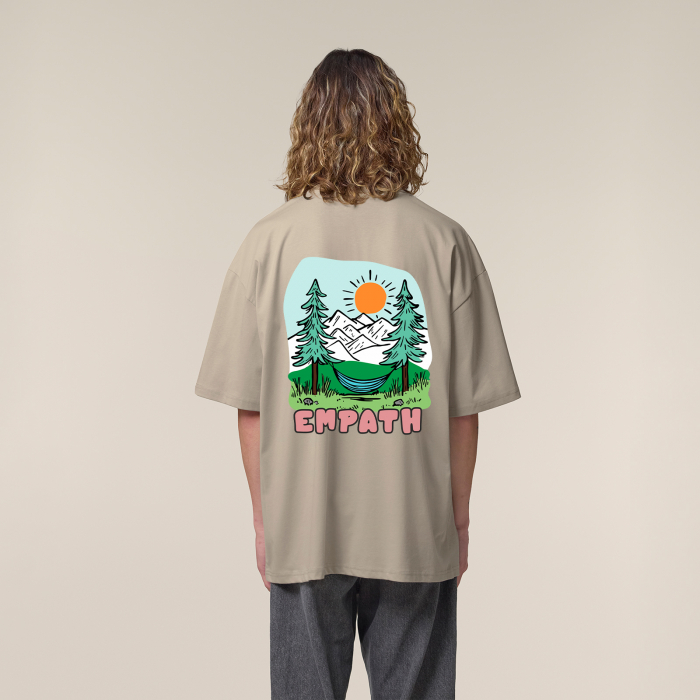 Tricou oversized unisex, Pine relax [8]