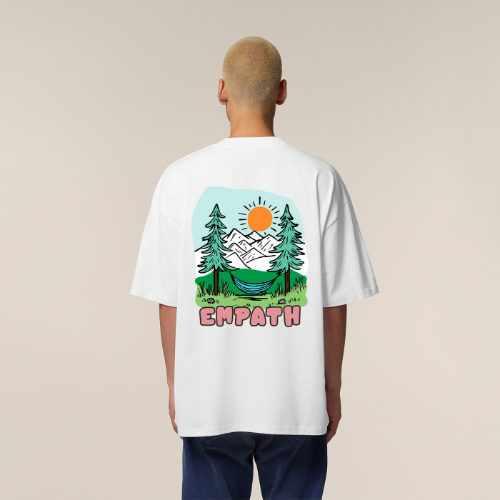 Tricou oversized unisex, S/M, Pine relax [5]