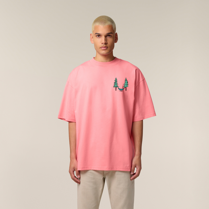 Tricou oversized unisex, Pine relax [4]