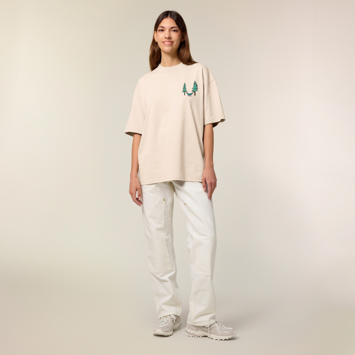 Unisex Oversized T-shirt, Pine relax [4]