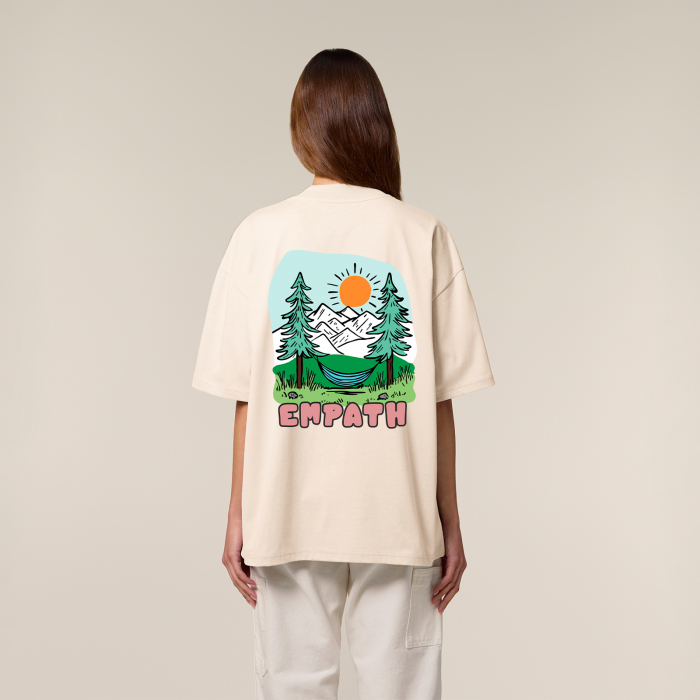 Unisex Oversized T-shirt, Pine relax [5]