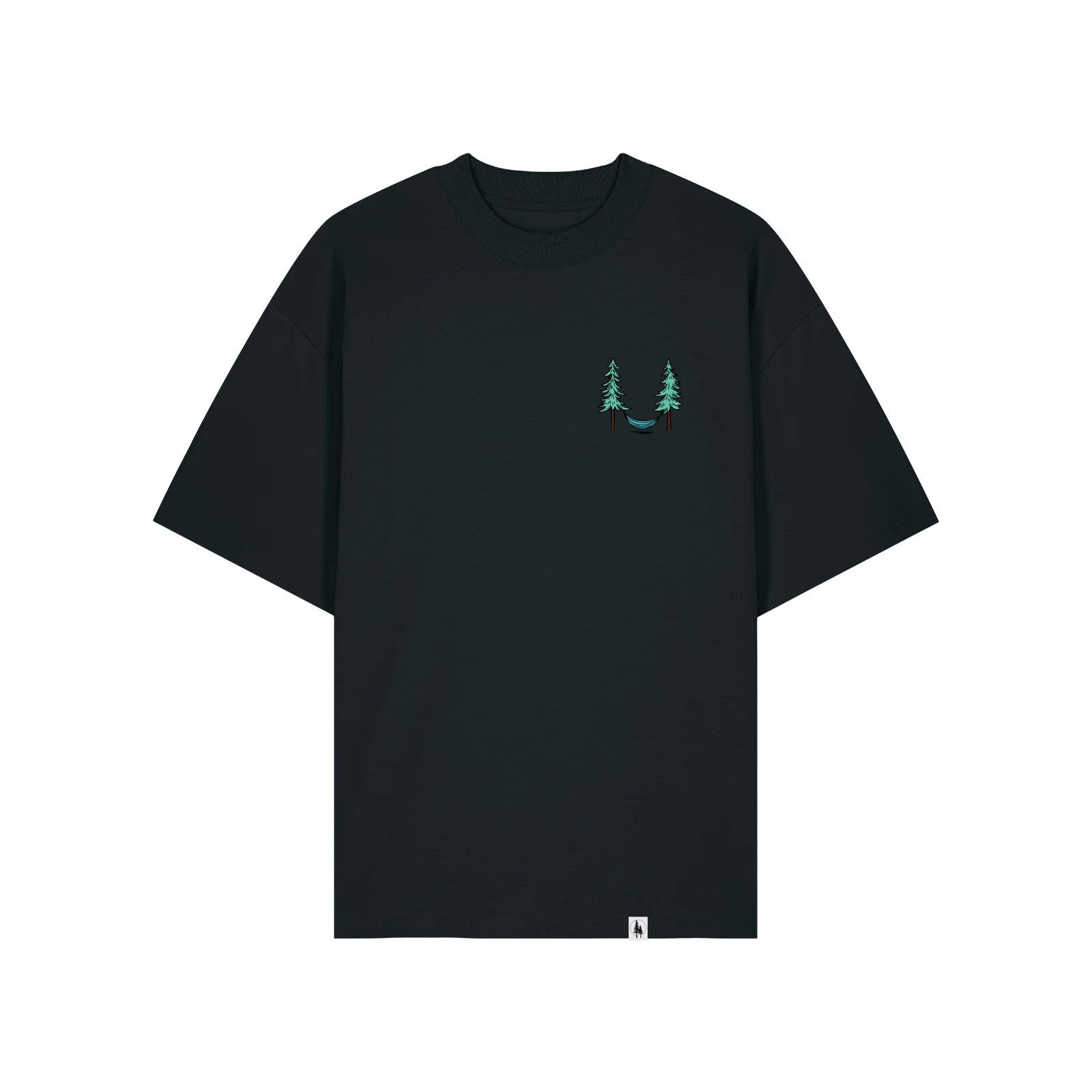 Unisex Oversized T-shirt, S/M, Pine relax [2]