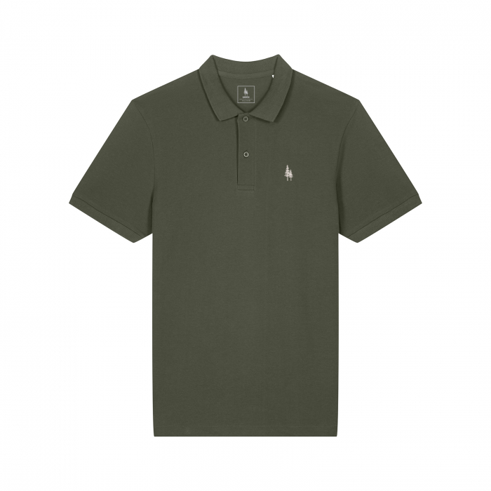 Tricou polo barbati, mid-light, Logo brodat