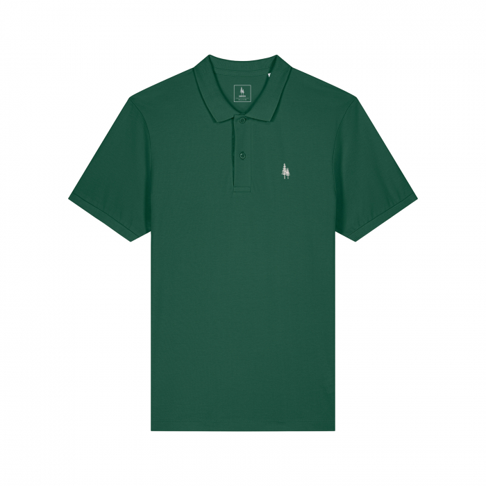 Tricou polo barbati, mid-light, Logo brodat