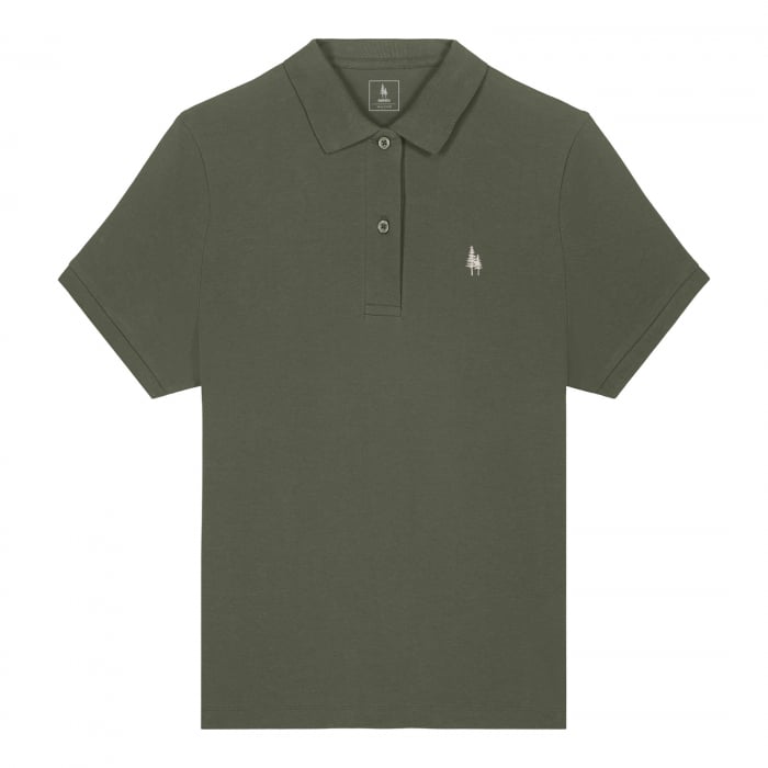 Tricou polo femei, mid-light, Logo brodat