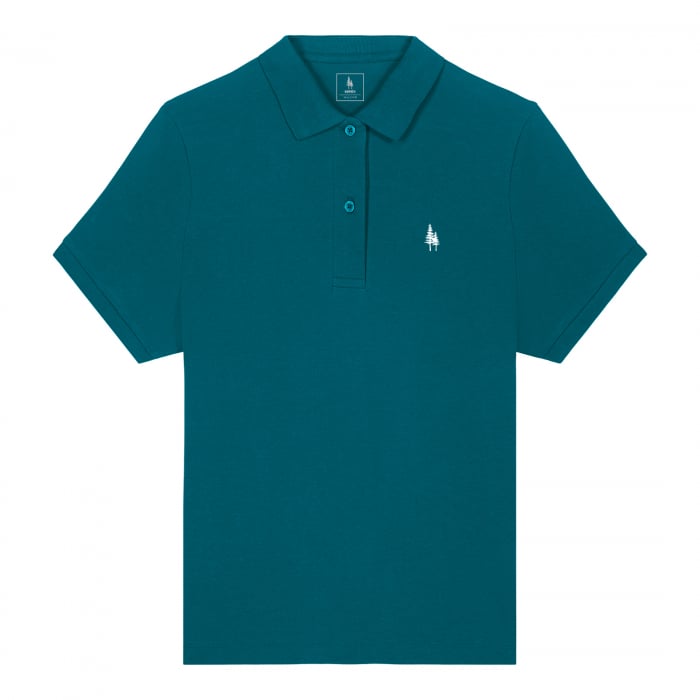 Tricou polo femei, mid-light, Logo brodat