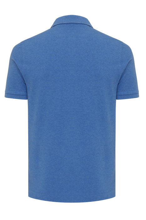 Tricou polo unisex, 50% reciclat și 50% organic, logo Brodat [2]