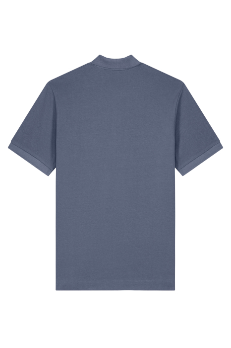 Tricou polo unisex Prismo, model simplu, relaxed fit, heavy cotton [3]
