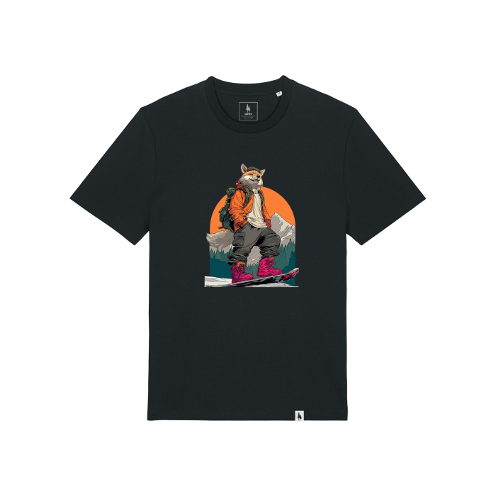 Tricou unisex, Alpine Fox Rider [1]