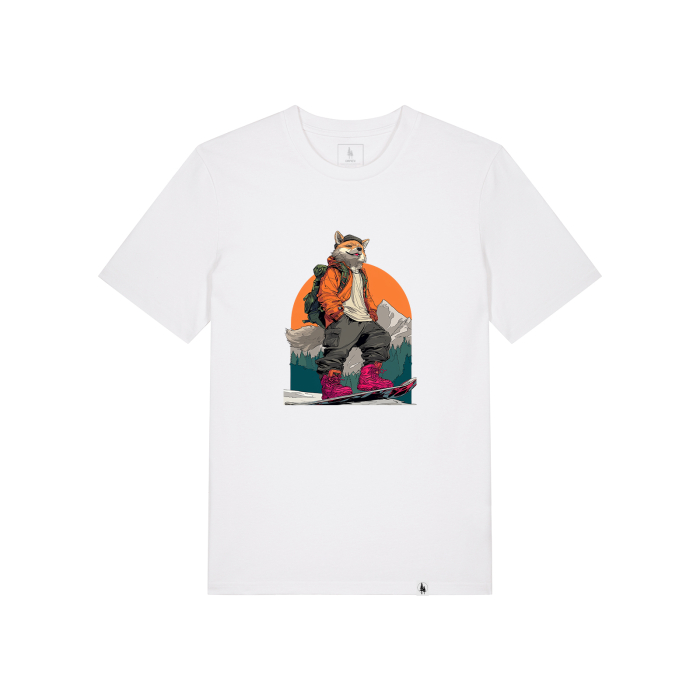 Tricou unisex, Alpine Fox Rider [1]