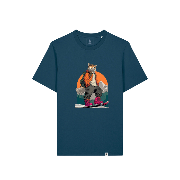 Tricou unisex, Alpine Fox Rider [1]