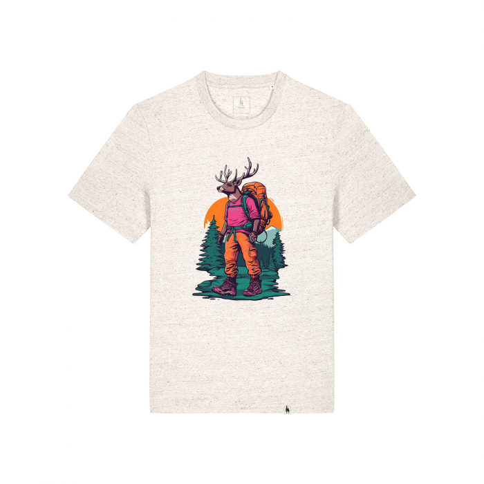 Tricou unisex, Nomad Stag