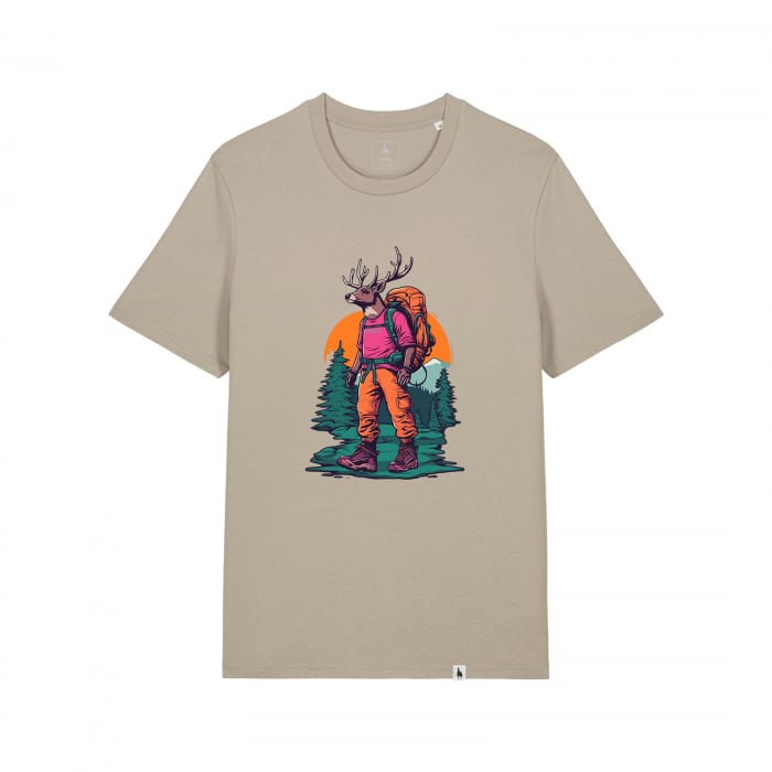 Tricou unisex, Nomad Stag