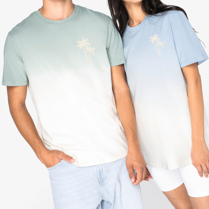 UNISEX ECO-FRIENDLY DIP DYE T-SHIRT [3]