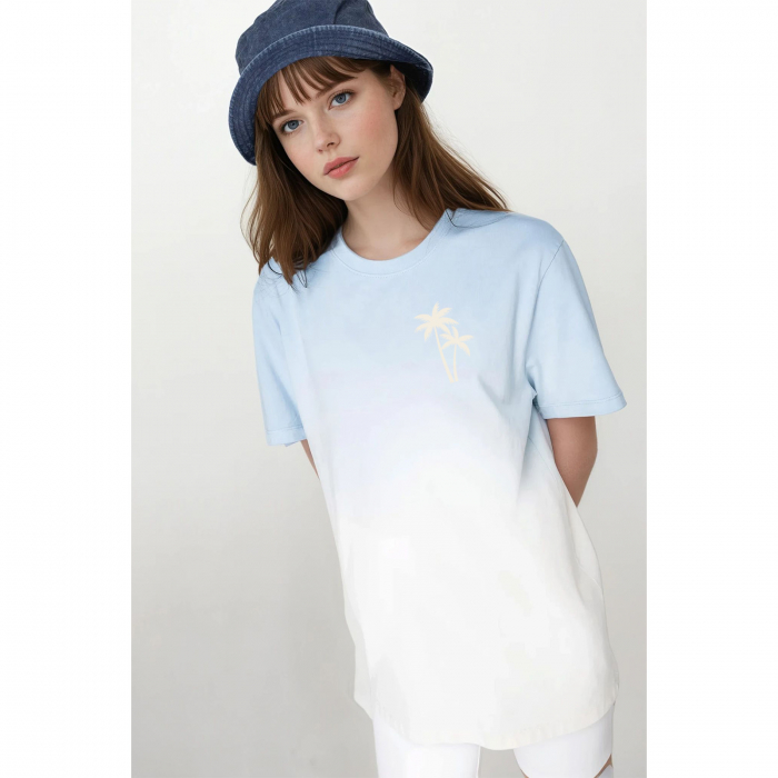 UNISEX ECO-FRIENDLY DIP DYE T-SHIRT [2]