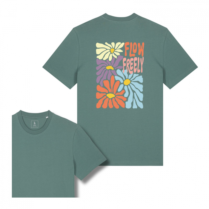 Unisex T-Shirt, Flow freely [1]