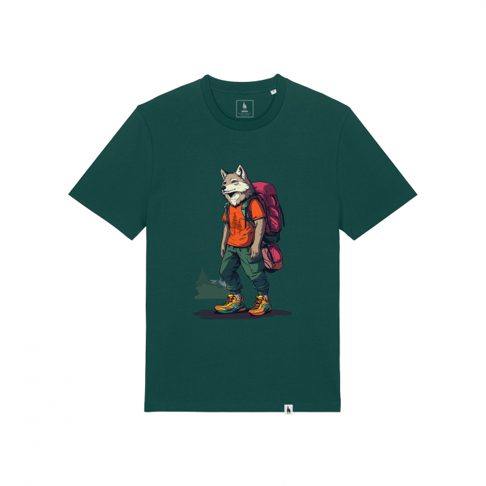 Tricou unisex, Wanderer Wolf