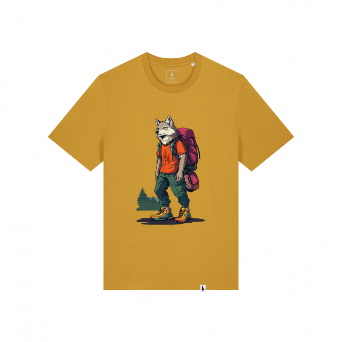 Tricou unisex, Wanderer Wolf