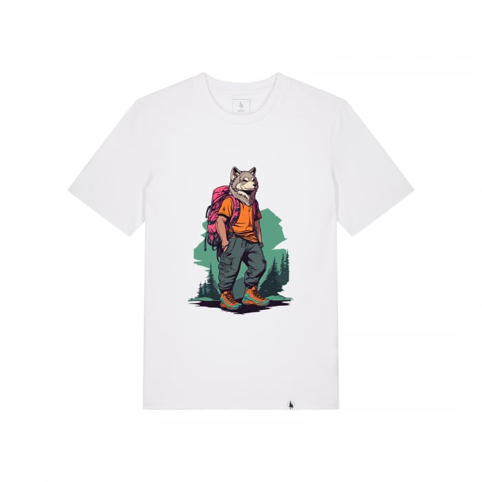 Tricou unisex, Nomad Wolf