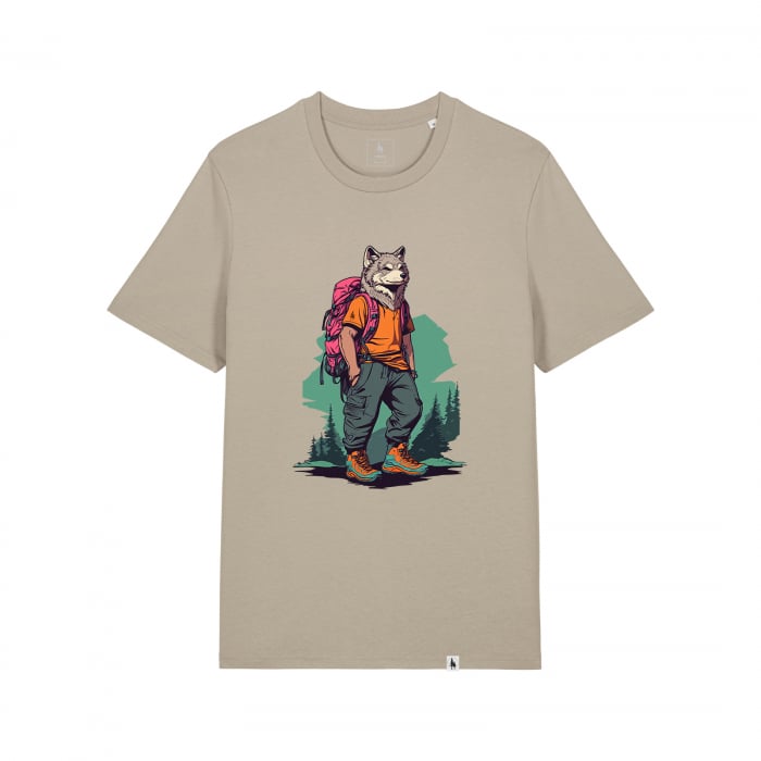 Tricou unisex, Nomad Wolf