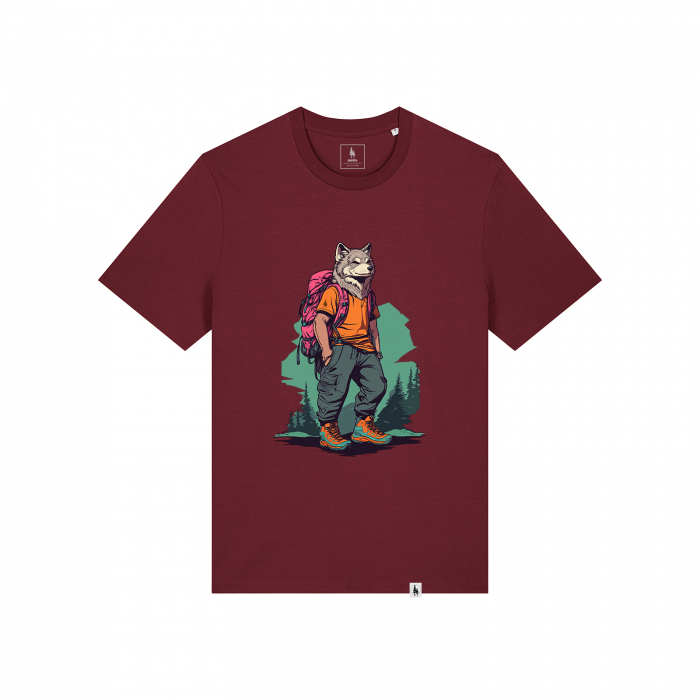 Tricou unisex, Nomad Wolf