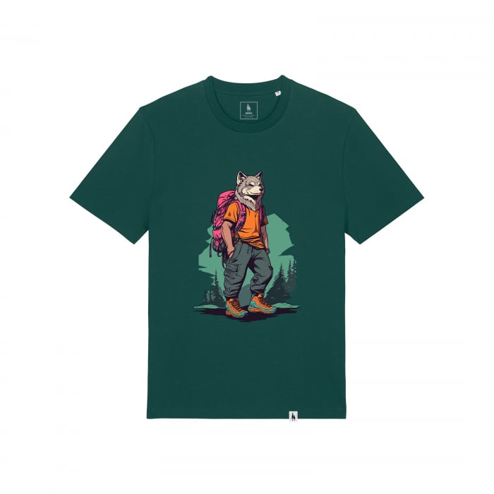 Tricou unisex, Nomad Wolf