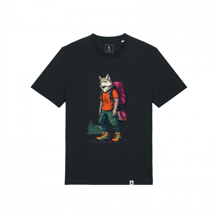 Tricou unisex, Wanderer Wolf