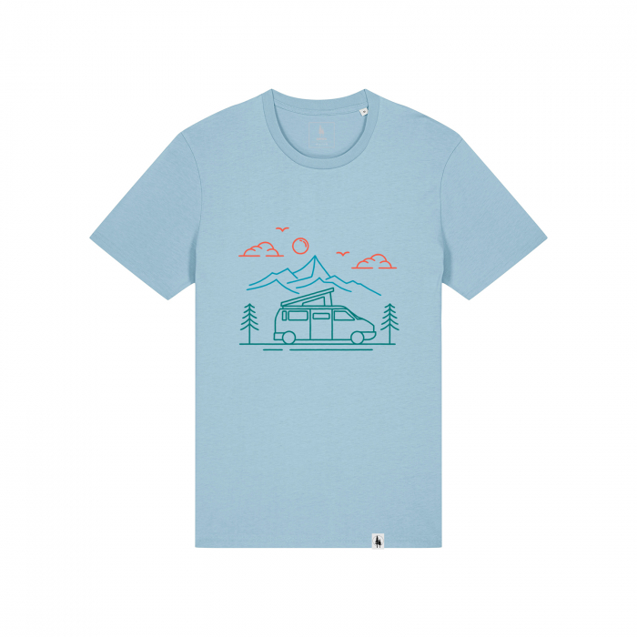 Unisex T-Shirt, mid-light, Camper, slim fit [1]