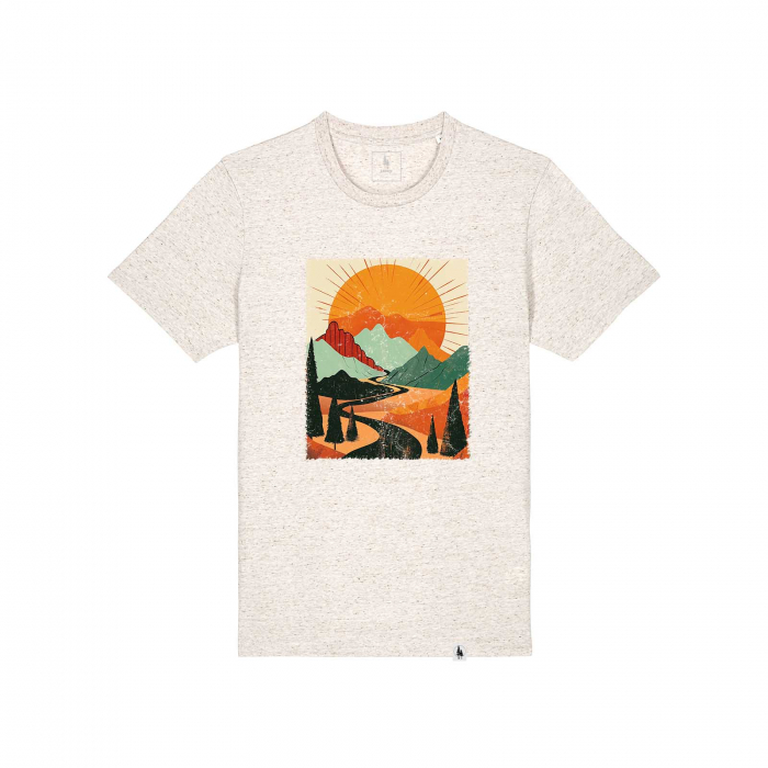 Tricou unisex, mid-light, Golden Horizon