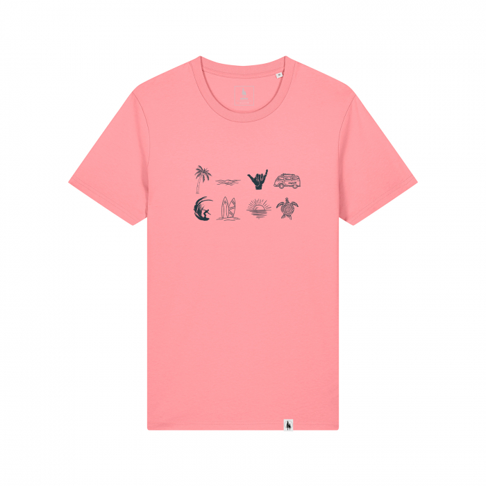 Unisex T-Shirt, mid-light, Just for surfers, slim fit [1]