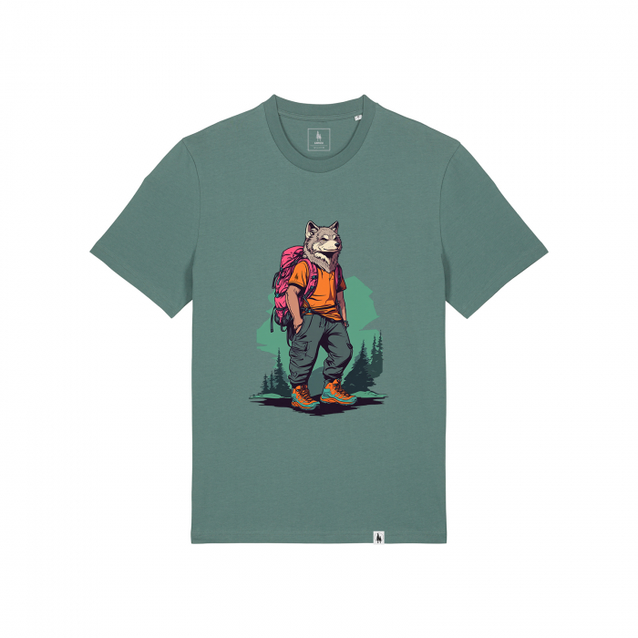 Tricou unisex, Nomad Wolf