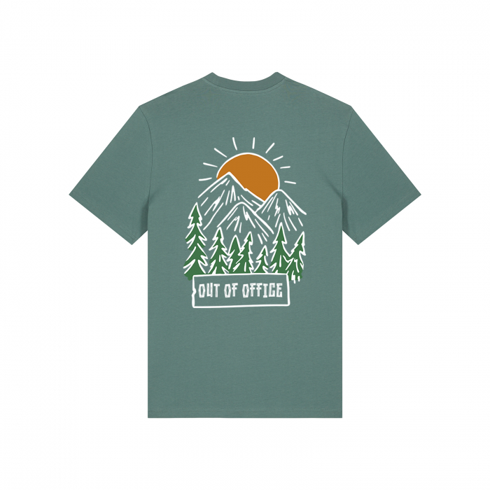 Tricou unisex, Out of office [2]