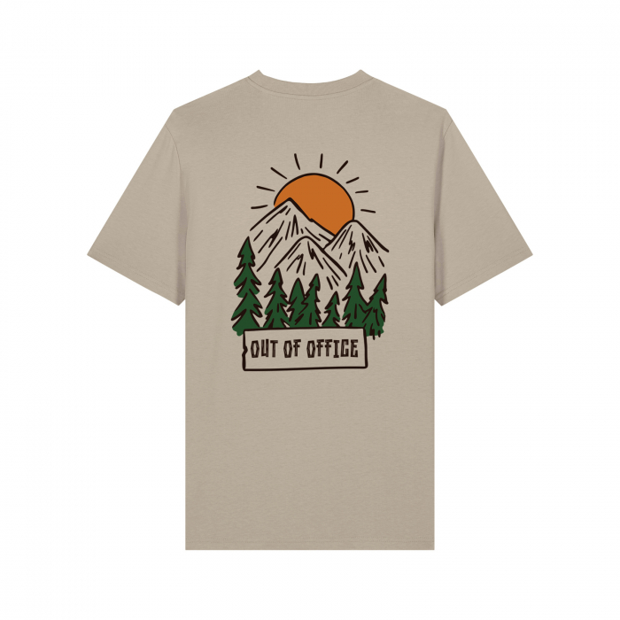 Tricou unisex, Out of office [3]