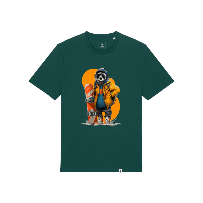 Tricou unisex, Raccoon on Board [1]